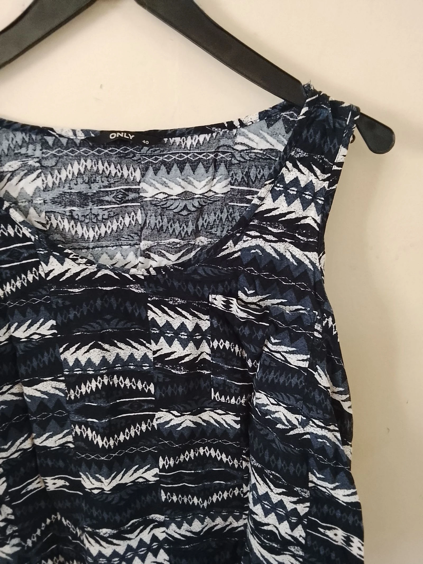 👒ONLY MAAT 40 FLUIDE TOP MET ETNISCHE MOTIEVEN IN ZEER GOEDE STAAT 👒 – photo 5